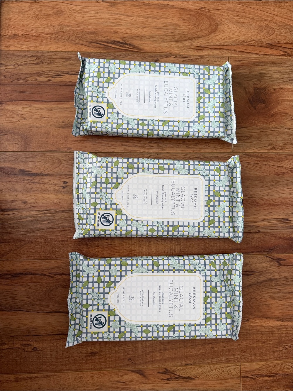 Beekman 1802 Eucalyptus Sachet Packs - Green, Gray, White